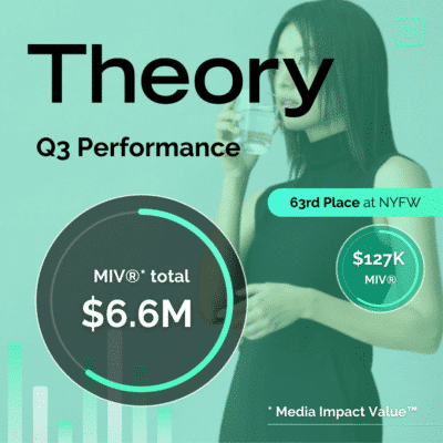 Theory Q3 Performance with Fashion Week Results