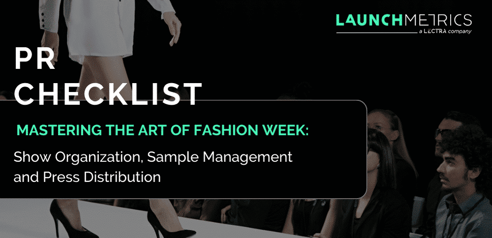 pr checklist for fashion week