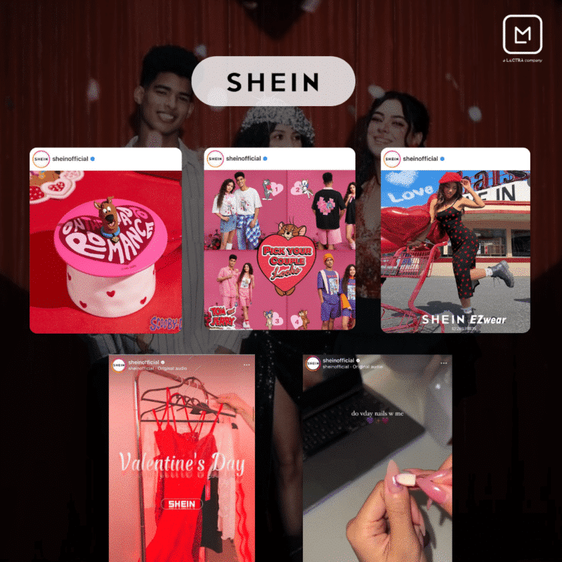 Shein in, mass market fashion campaigns and media analysis